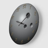 ボーリングボール ラージ壁時計 (傾斜)