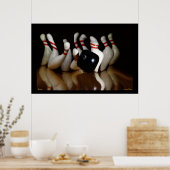 ボーリングポスター ポスター (キッチン)