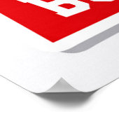 ボーリングポスター ポスター (角)