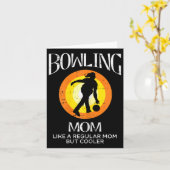 ボーリングマクールマレトロマザーズ日ボウリングをする人、 クリケットの投手ママ カード (黄色い花)