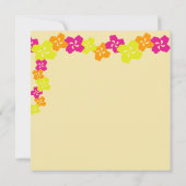 ボーリングルアウ(ハワイ式宴会) 招待状 (裏面)