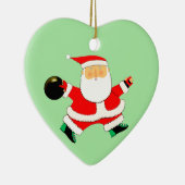 ボーリング収集可能 セラミックオーナメント (右)