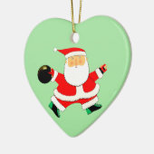 ボーリング収集可能 セラミックオーナメント (左)