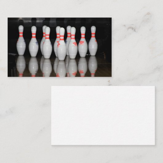 ボーリング名刺 名刺 (正面/裏面)