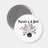 ボーリング回収 マグネット (正面/裏面)