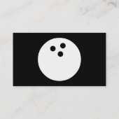 ボーリング場のパンチカード ロイヤリティカード (裏面)