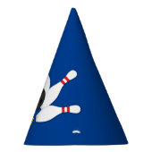 ボーリング子供の誕生日パーティーかわいいスポーツ パーティーハット (右)