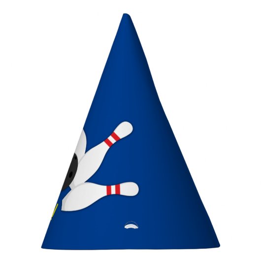 ボーリング子供の誕生日パーティーかわいいスポーツ パーティーハット (右)