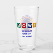 ボーリング完成 タンブラーグラス (裏面)