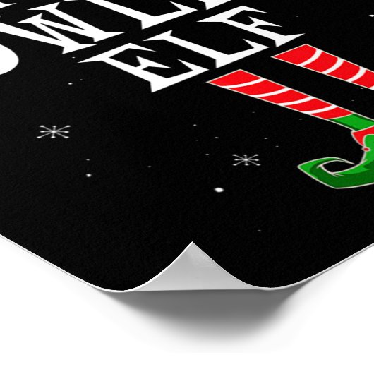 ボーリング小妖精や小人グループマッチングファミリークリスマスボー ポスター (角)