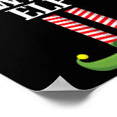 ボーリング小妖精や小人マッチングファミリーグループクリスマスパーティー ポスター (角)