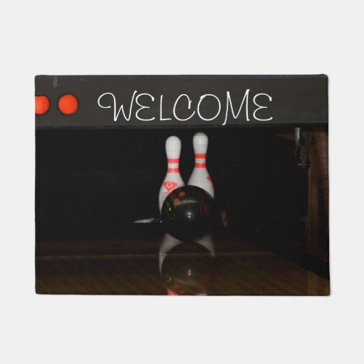 ボーリング形式 ドアマット (正面)