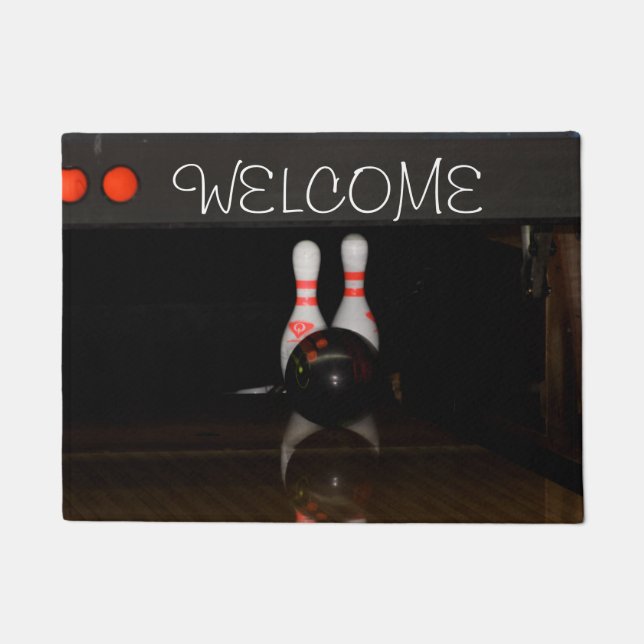 ボーリング形式 ドアマット (正面)