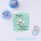 ボーリング恋人ギフトおもしろい、ボーリング選手ギフト チラシ (シングル)