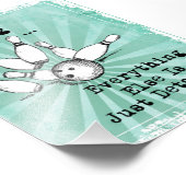 ボーリング恋人ギフトおもしろい、ボーリング選手ギフト フォトプリント            (角)