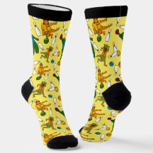 ボーリング恐竜マンガパターン（の模様が）あるボウリングをする人、 クリケットの投手