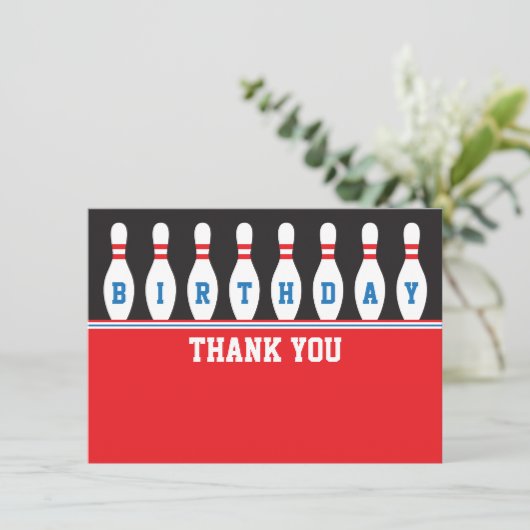 ボーリング感謝してい生誕会感謝してい サンキューカード (スタンド正面)