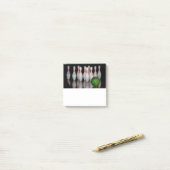 ボーリング投稿のメモ ポストイット (デスク上)