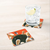 ボーリング攻撃 スクエアペーパーコースター (インサイチュ)