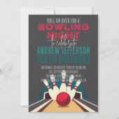 ボーリング映画誕生転が日会シネマ 招待状 (正面)