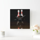 ボーリング時計 スクエア壁時計 (ホーム)