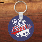 ボーリング狂 キーホルダー (正面)
