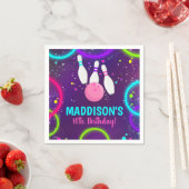 ボーリング紙ナプキンズグローボーリング スタンダードカクテルナプキン (インサイチュ)