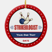 ボーリング線おもしろい科医 セラミックオーナメント (裏面)