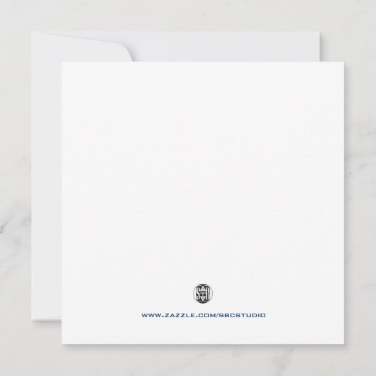 ボーリング誕生会の招待 招待状 (裏面)