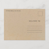 ボーリング誕生会 インビテーションポストカード (裏面)