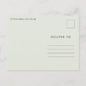 ボーリング誕生会 インビテーションポストカード (裏面)