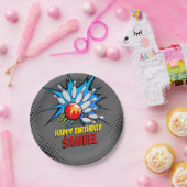 ボーリング誕生会 ペーパープレート (パーティー)