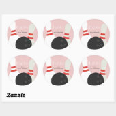 ボーリング誕生会 ラウンドシール (シート)