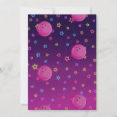 ボーリング誕生会 招待状 (裏面)