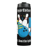 ボーリング誕生日パーティグラフィック タンブラー (正面)