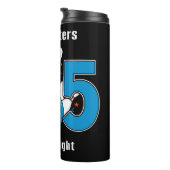 ボーリング誕生日パーティグラフィック タンブラー (回転右)