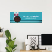 ボーリング誕生日パーティバナー ポスター (ホームオフィス)