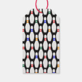 ボーリング誕生日パーティーサンキューギフトラベル ギフトタグ (裏面)