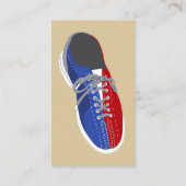 ボーリング路地ロイヤリティパンチカード 名刺 (裏面)