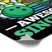 ボーリング転が誕生会13年13日 ポスター (角)