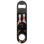 ボーリング速度ボトルオープナー スピード栓抜き (正面)