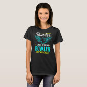 ボーリング離れハンドピンボーリング Tシャツ (正面フル)
