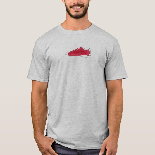 ボーリング靴のTシャツ及び服装 Tシャツ (正面)