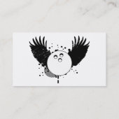 ボーリング顧客の評価カード ロイヤリティカード (裏面)