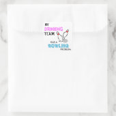 ボーリング飲みチームシール スクエアシール (バッグ)