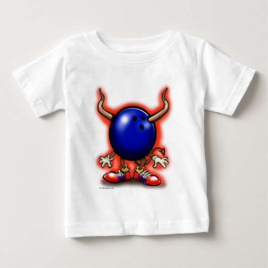 ボーリング鬼 ベビーTシャツ (正面)