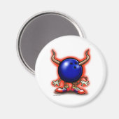 ボーリング鬼 マグネット (正面/裏面)