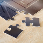 ボーリング300ゲーム、ボーリングボール&10ピン ジグソーパズル (側面)