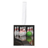 ボーリング キューブオーナメント (正面)