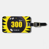 ボーリング・ザ・パーフェクト・ゲーム、ボール・バッグ、 ラゲッジタグ (正面横)